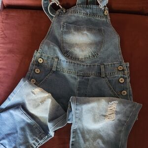 Stylish Denim Overalls